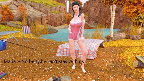 Alone in the milfy island with milfs and girls screenshot 4