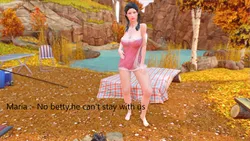 Alone in the milfy island with milfs and girls screenshot