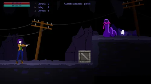 Tentacle Cave Blackout screenshot 2