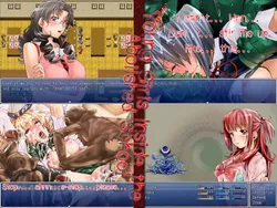 Young Girls Inside the Abolished School screenshot