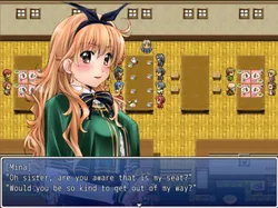 Young Girls Inside the Abolished School screenshot