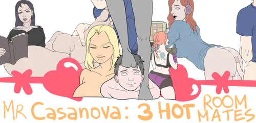 Mr. Casanova: 3 Hot RoomMates 1.1