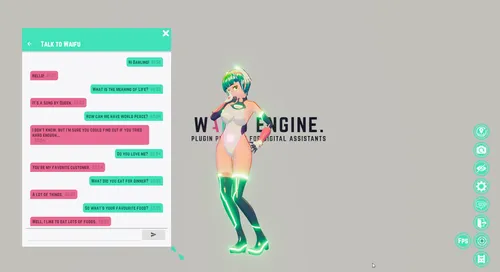 Waifu Engine screenshot 1