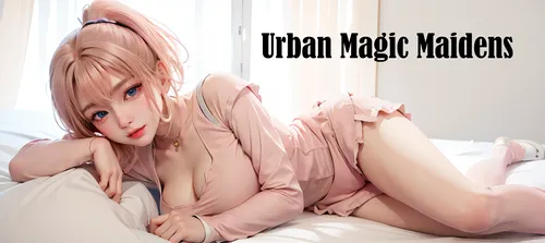 Urban Magic Maidens poster