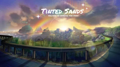 Tinted Sands: Welcome to Swirling Paw Point screenshot 2