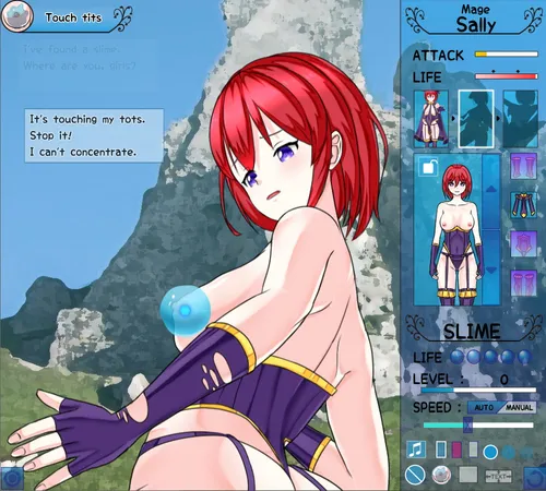 Slime VS. Female Hero Party screenshot 1