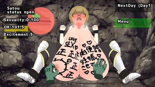 Knightesses Impregnated By Orcs - Live 2D Touching Game screenshot 2