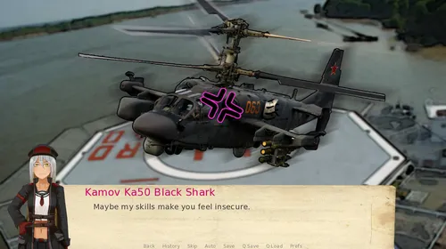 Attack Helicopter Dating Simulator screenshot 0