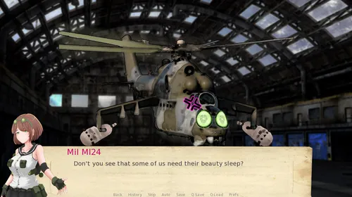 Attack Helicopter Dating Simulator screenshot 4