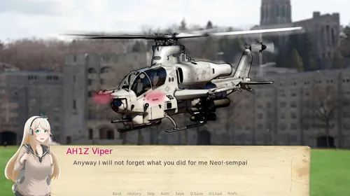 Attack Helicopter Dating Simulator screenshot 6