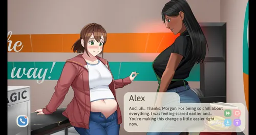 Forks: A Weight Gain Visual Novel screenshot 5