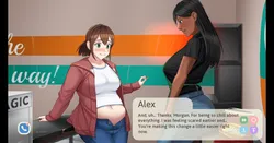 Forks: A Weight Gain Visual Novel screenshot