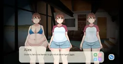 Forks: A Weight Gain Visual Novel screenshot