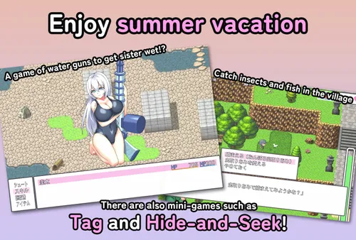 Secret Sister Sex 3 ~A naughty summer vacation with sisters~ screenshot 5