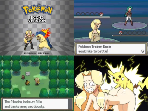 Pokémon Ecchi Version screenshot 2