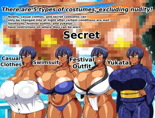 Tanned Girl Natsuki: Impregnaria Village and the 5 Shrines screenshot 8