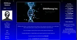 DNAReorg Students screenshot