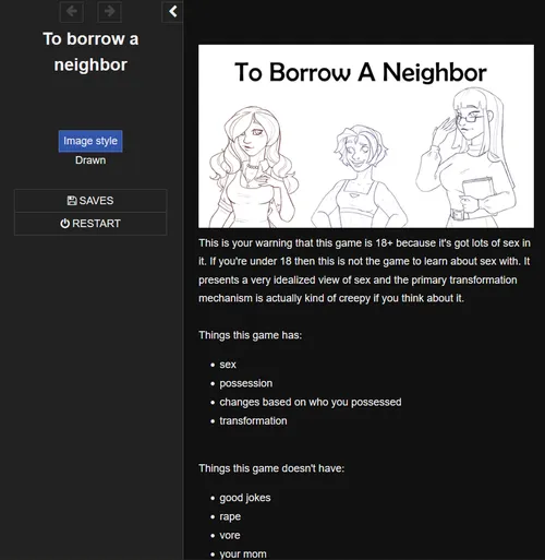 To Borrow a Neighbor screenshot 0