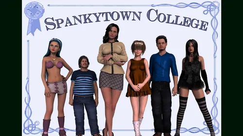 Spankytown College poster