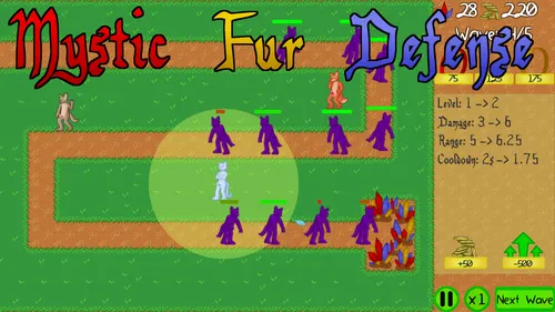 Mystic Fur Defense poster