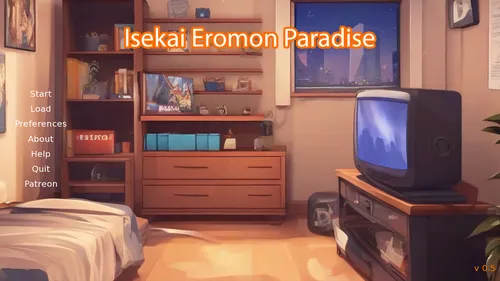 Isekai eromon paradise poster