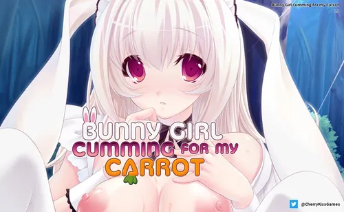 Bunny Girl Cumming For My Carrot poster
