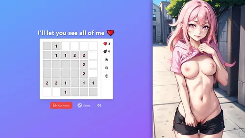 Yandere Minesweeper screenshot 1