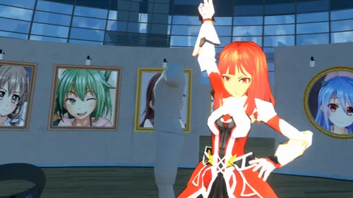 VR GALLERY - Cute Anime Girl Exhibition screenshot 4