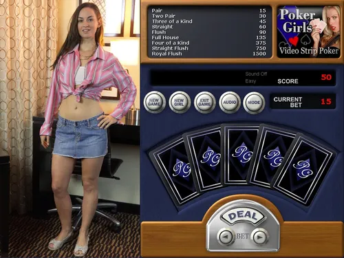 RacyRivals Strip Blackjack & Poker screenshot 1