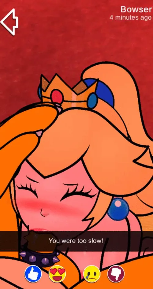 Bowser x Peach: Superstar Sexting screenshot 3