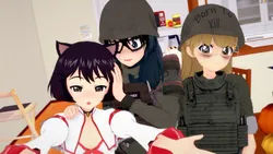 Corrupted Halloween : Girls und Panzer der Panzussy screenshot