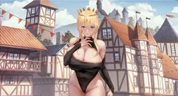 Artoria Lancer Riding with the King screenshot