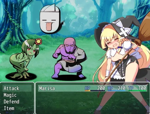 Marisa and the Sexy Potion screenshot 0