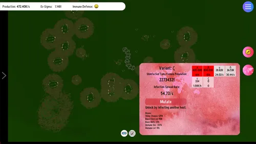 Femdemic - An Idle World Feminization Game screenshot