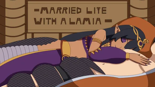 Married Life with a Lamia poster