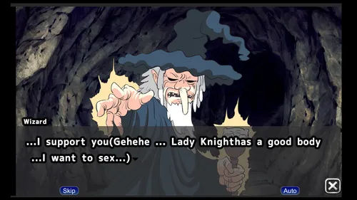 Touching Live2D Ork Sex With Lady Knight screenshot 2