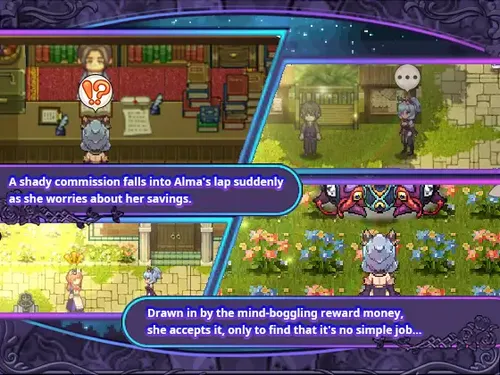 Alma and the Fragments of Cursed Memories screenshot 0