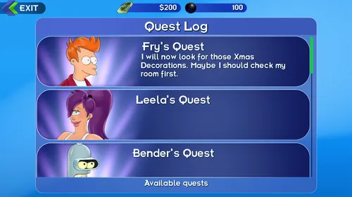 Futurama: Lust in Space screenshot 0