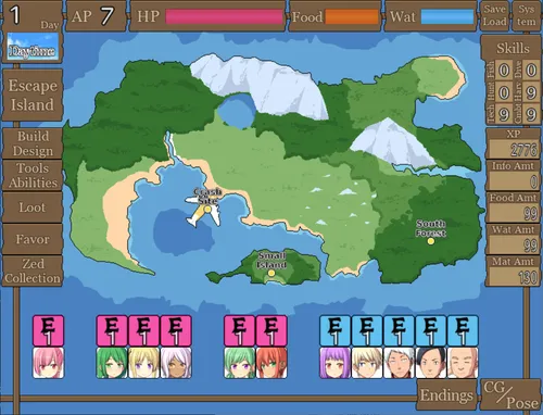 Zombie-Girl Island screenshot 0