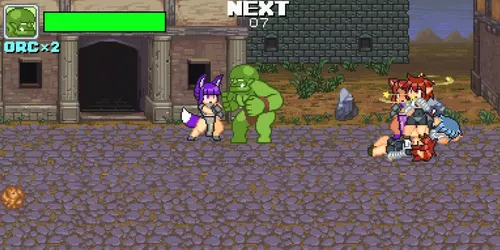 Monster Girl Conquest Records Battle Orc screenshot 1