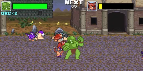 Monster Girl Conquest Records Battle Orc screenshot 5