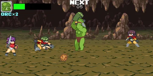 Monster Girl Conquest Records Battle Orc screenshot 2