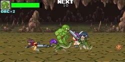 Monster Girl Conquest Records Battle Orc screenshot