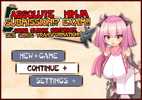 Absolute Submission!? Ninja Exam! ~Womb Climax Contract, Sex Slave Transformation!?~ screenshot 1