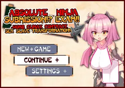 Absolute Submission!? Ninja Exam! ~Womb Climax Contract, Sex Slave Transformation!?~ screenshot