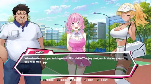 Academy Love Saga: Tennis Angels screenshot 2