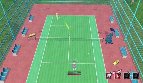 Academy Love Saga: Tennis Angels screenshot 7