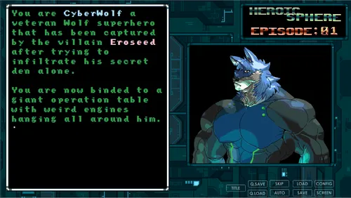 Heroic Sphere  - Episode 1 : Cyberwolf screenshot 0