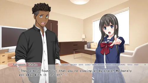 Tomodachi ♂♀ Sex: Kareshi ni Naisho de Dousei Seikatsu! screenshot 1