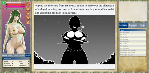 Dryad Quest RPG: A Tale of Lust and Glory screenshot 1